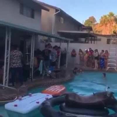 Fun and games until someone nearly dies