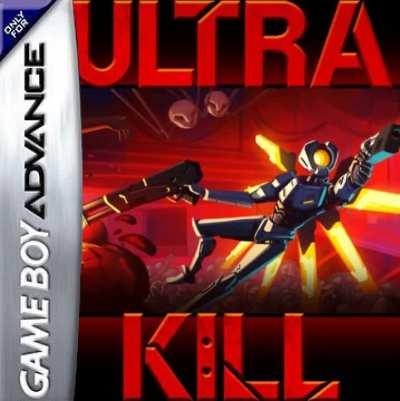 Ultrakill For The GBA (Cybergrind GBA Cover)
