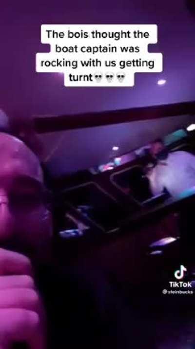 Captain really wasn’t happy