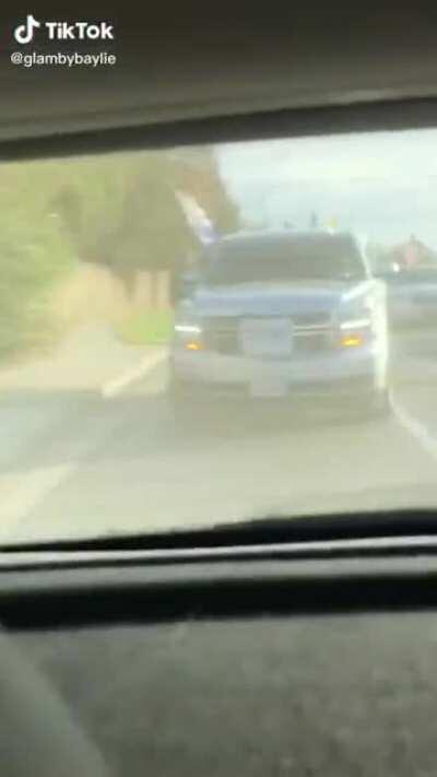 “Trump supporters assaulting me in Bakersfield CA for having a BLM flag”