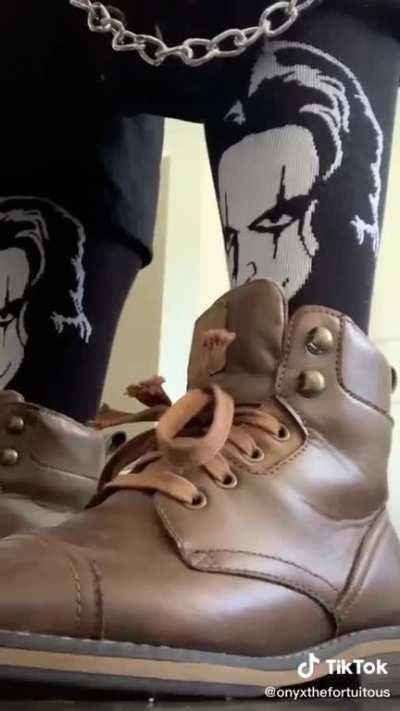 Meeting her father for the first time