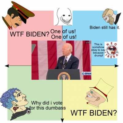 Biden did a funny.