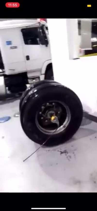 Just a truck and some wheels