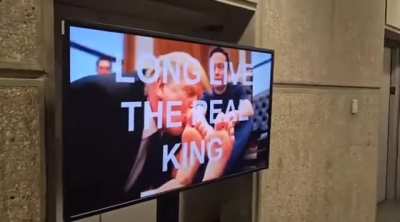 Video shown on all screens at the dept of Housing and Urban development HQ