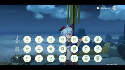 Ganyu plays liyue theme!