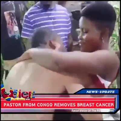Pastor from Congo Removes Breast Cancer
