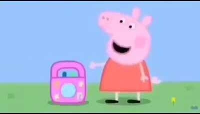 Peppa Pig has such a great musical taste