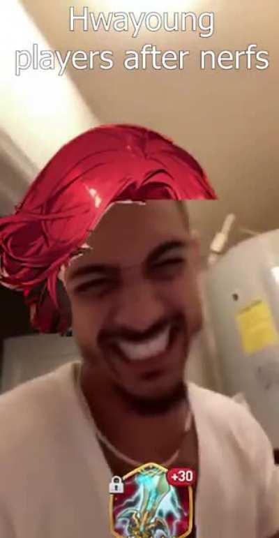 Hwayoung players after nerfs