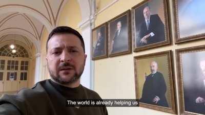 President Zelensky's Latest Address. 04/03/23. Duration 3m46. English Subtitles.