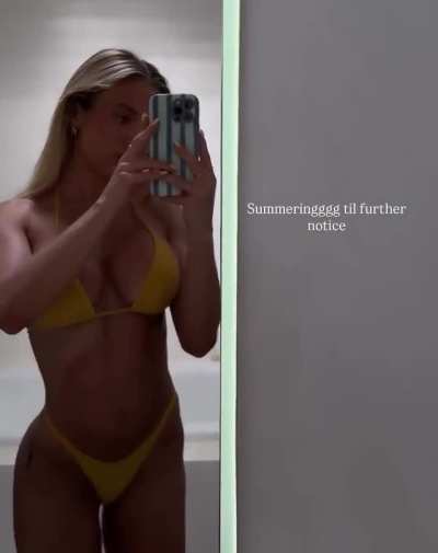 'summeringggg till further notice' - IG September 2025