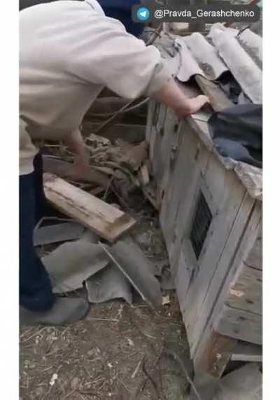 Ukrainian woman steals ammo from drunk soldiers