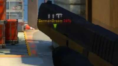 He thought the enemy was shooting at him