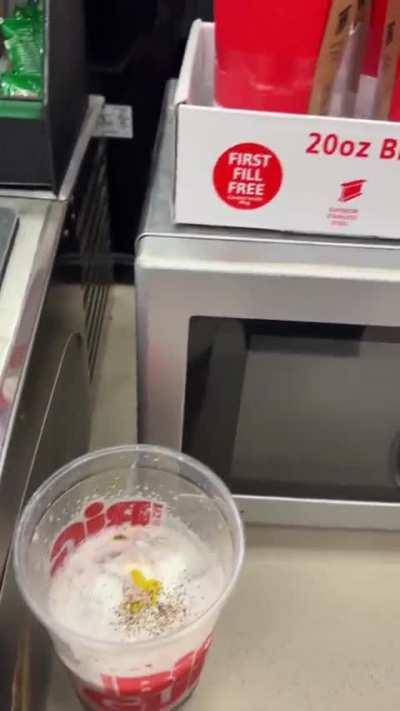 I know it was a whole battlefield in his stomach after the first sip 💀 (what level it's going to be, y'all think ??)