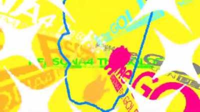 What my monitor sees after I've beaten the game and it brings me back to the main menu