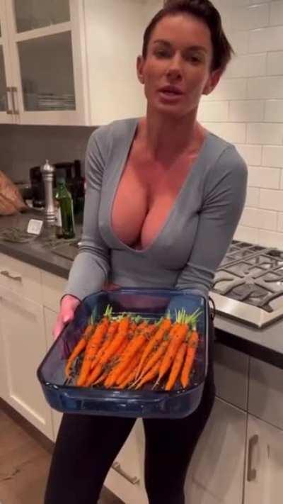 Very juicy carrots.