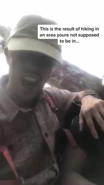 This guy is in trouble..