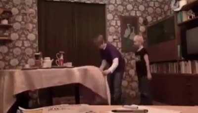 Ceasar and Josef's magic show!