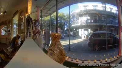 Youtube and Reddit deleting this video. NOPD officer shot in ambush attack today in French Quarter (Surveillance footage)