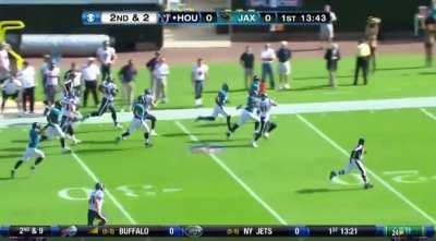 Ashton Youboty scores his only touchdown in 2011