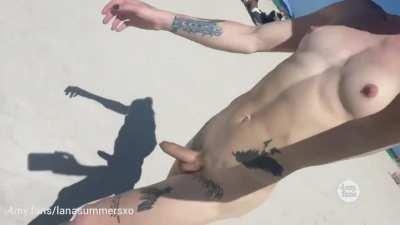 It takes balls to do this!