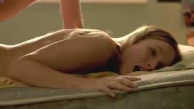 Kristen Bell getting pounded into the mattress