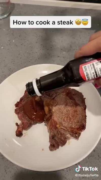 THATS NOT HOW YOU COOK STEAK!??!? 😨