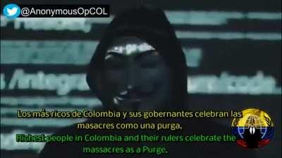 Anonymous Op COL launched a communicate