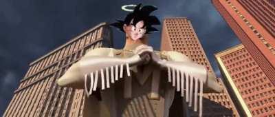 Made this today, I tried to get Goku’s face to stick but it wouldn’t.