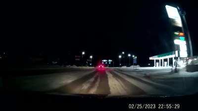 [USA] No headlights in a small town at night = getting pulled over