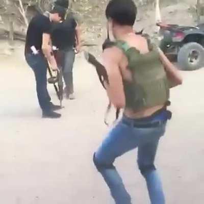 Sicarios having a little bit of fun (SFW)