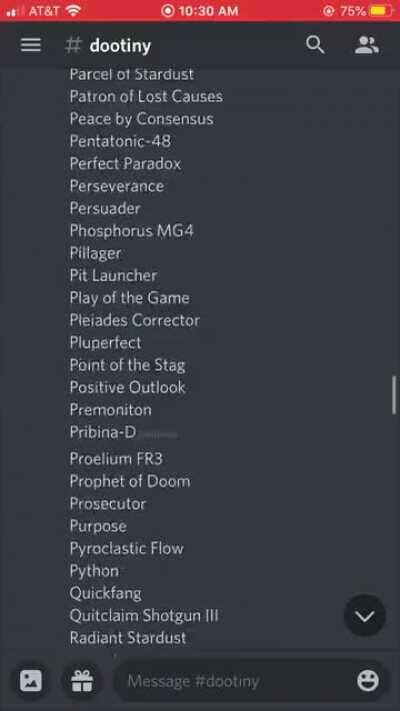 Oh, so you like Destiny 2?