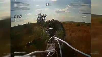 Russian Mechanized assault repelled by drones and fire power of the 12th Special Operations Brigade Azov in the Kostyantynivka direction (Donetsk Oblast). 21.09.2025