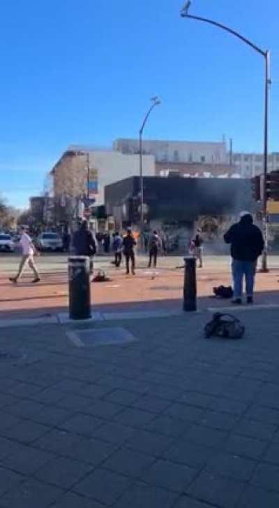 Man set himself on fire on UC Berkeley campus