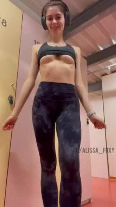 My ass looks so nice after training