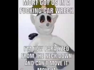 He can't move it move it....