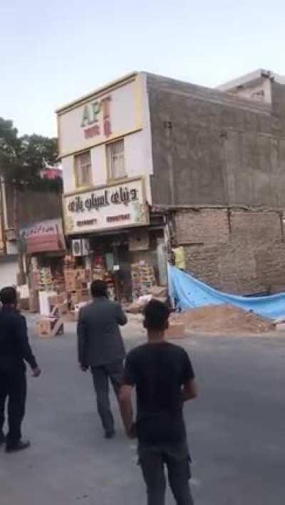 Unsafe building collapse in Iran, unknown date