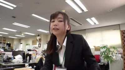 Trying to conduct a talk while being penetrated