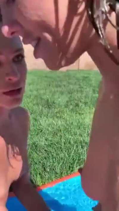 Adriana Chechik and Emma Hix Lesbian