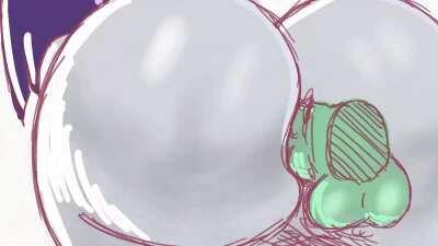 Raven Ass Fuck ( Rule34) Art d-art