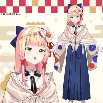 Momosuzu Nene New Year's Live2D by Otsukue