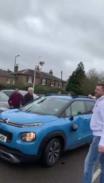 Tesco parking spot dispute