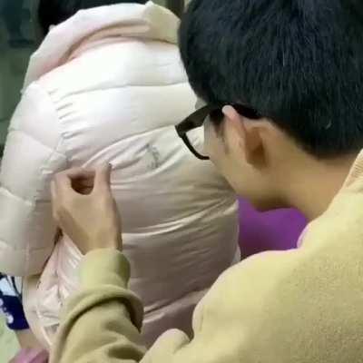 Taking ink off a jacket