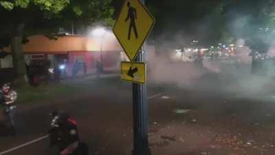 Riot declared and arrests made - Portland 23rd August