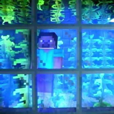 steve gets blasted into space in this one