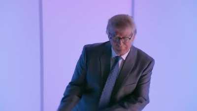 What he does in the mirror