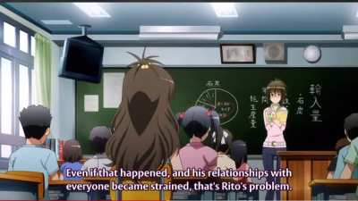 Your scaring the teacher lol 