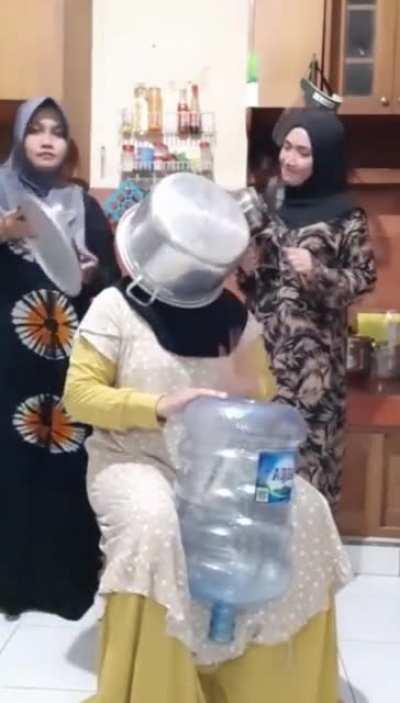 To keep a straight face