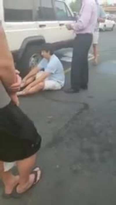 Child-Predator Gets Caught By The Mother