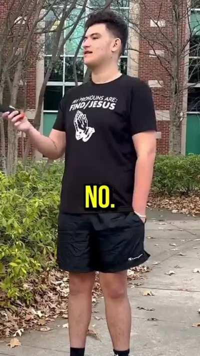 What do you mean I can't refuse the question? lol