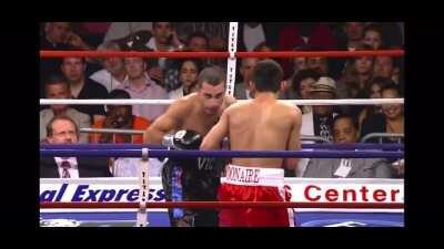 A 24 year old Nonito Donaire lands a perfectly timed counter left hook to win Ring Magazine’s 2007 KO and Upset of the Year.